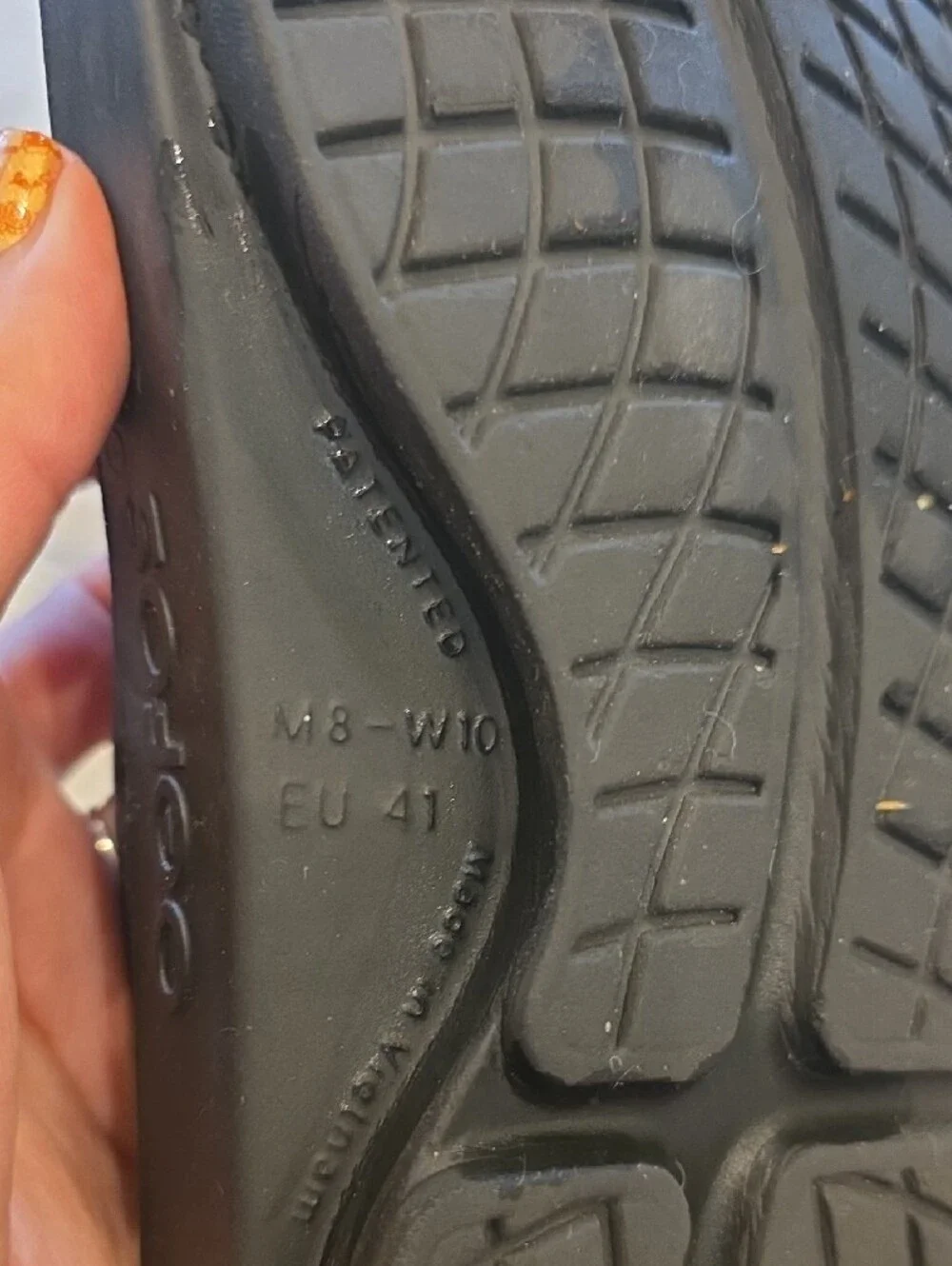 OOFOS supportive foam